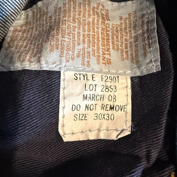 Tyndale FR Jeans Mens Size 30 x 30 Fire resistant broken in relaxed fit denim - Picture 12 of 14